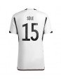 Billige Tyskland Niklas Sule #15 Hjemmedrakt VM 2022 Kortermet